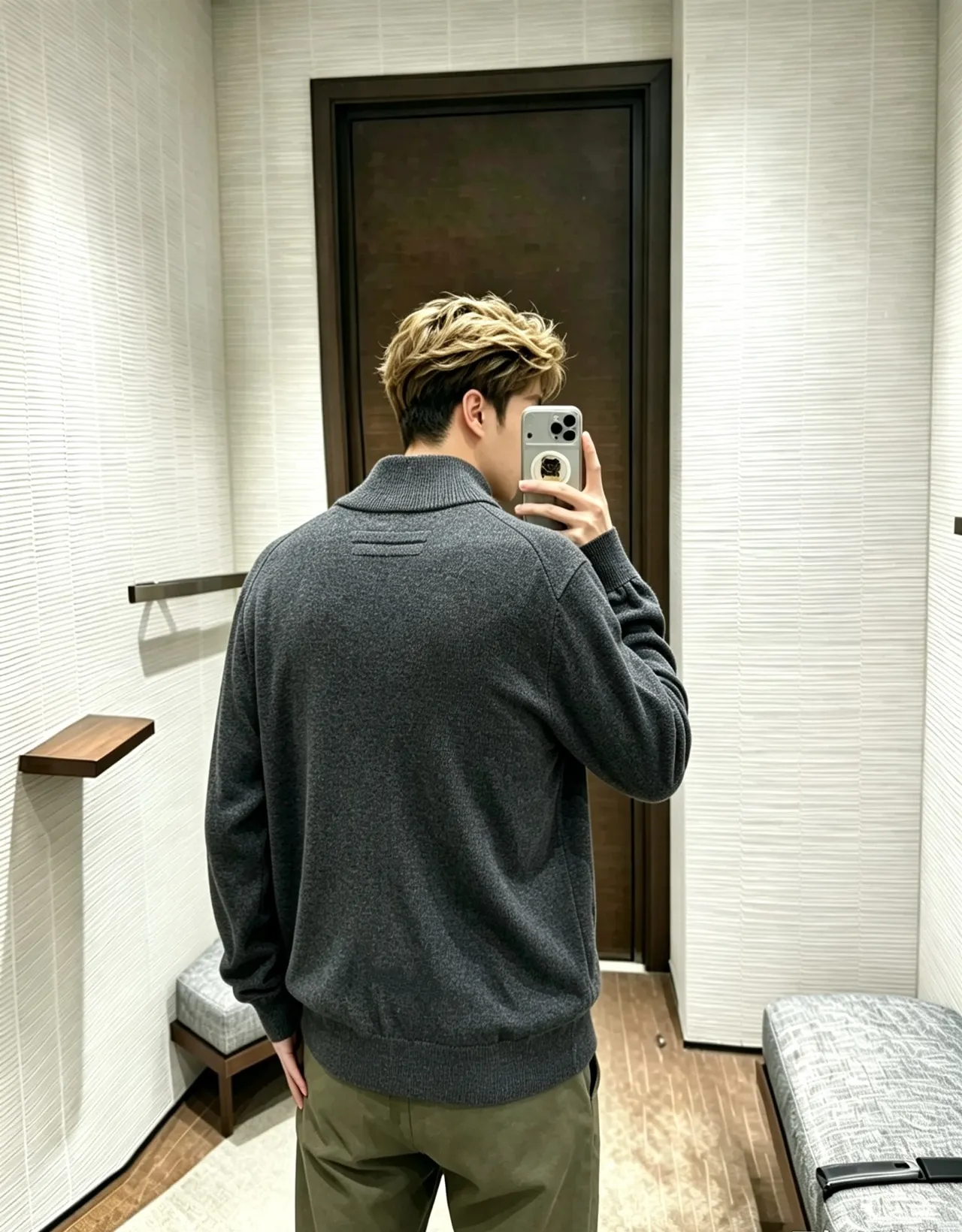 Dark Gray Zegna